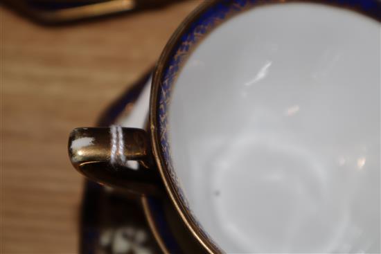 A Noritake porcelain part tea set